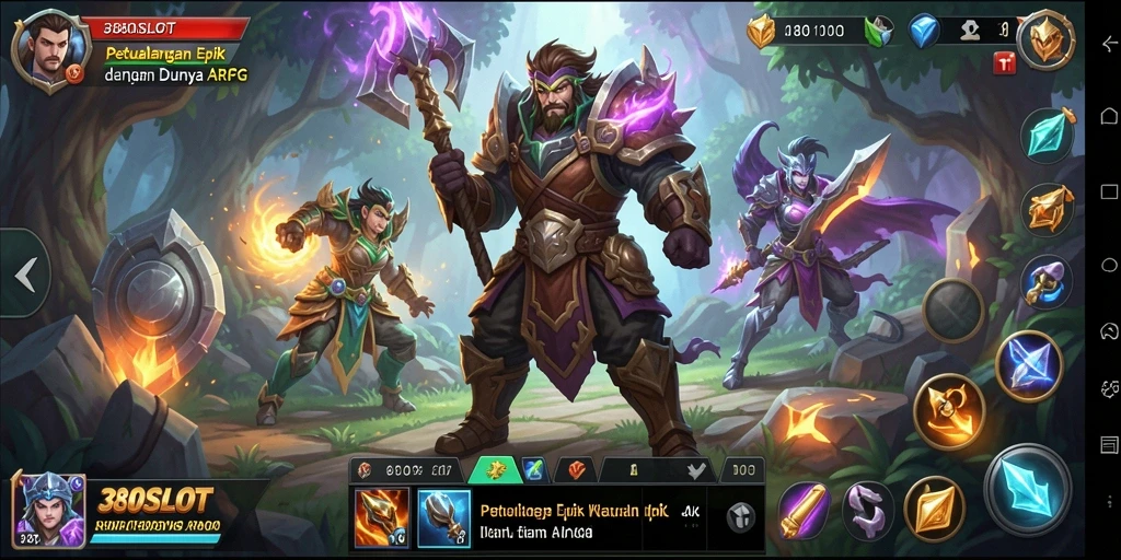 Gameplay menarik dalam dunia fantasi ARPG yang memukau.