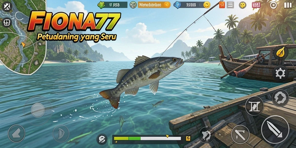 Tangkap ikan besar di <strong>FIONA77</strong> dan nikmati gameplay yang seru.