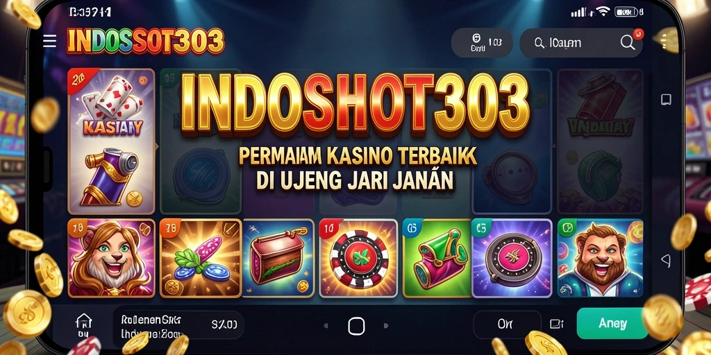 Tampilan gameplay menarik dari aplikasi kasino INDOSLOT303.