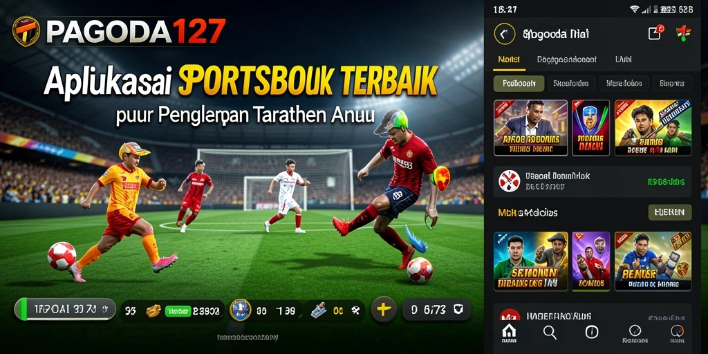 Tampilan utama gameplay PAGODA127 dengan taruhan olahraga yang menarik.