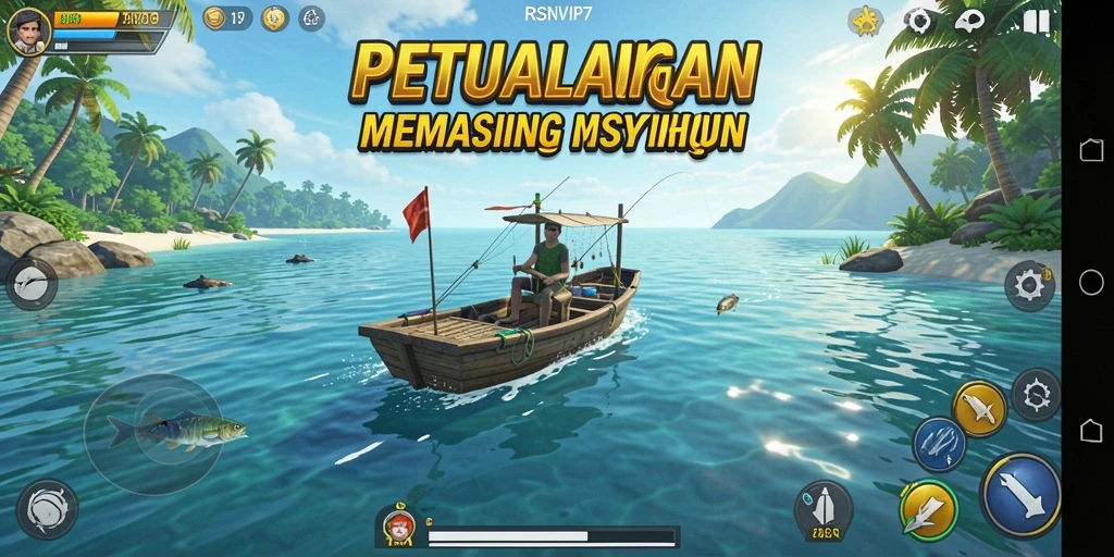 Tangkapan ikan terbesar dari gameplay RSNVIP7 yang seru.